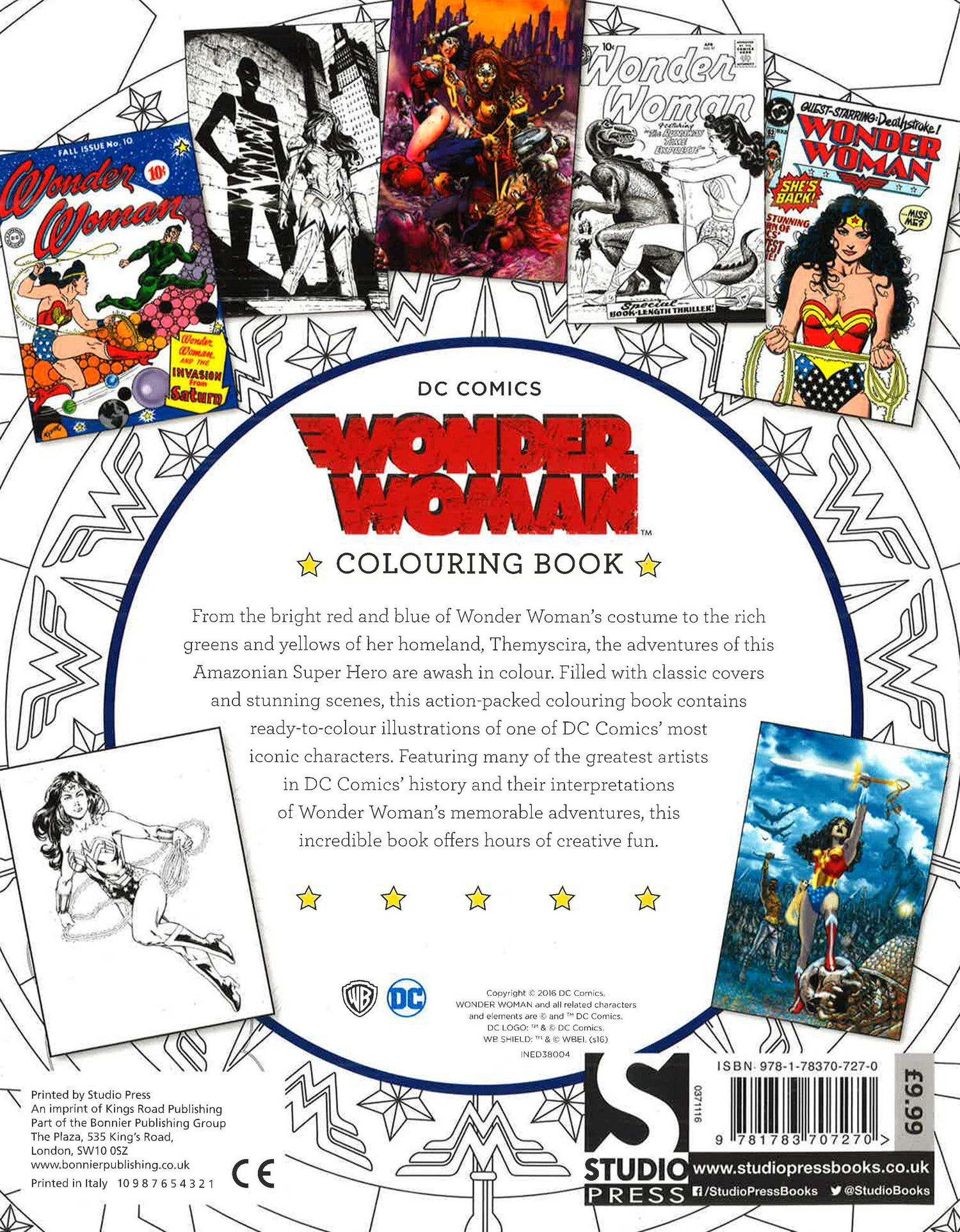 Wonder Woman Colouring Book